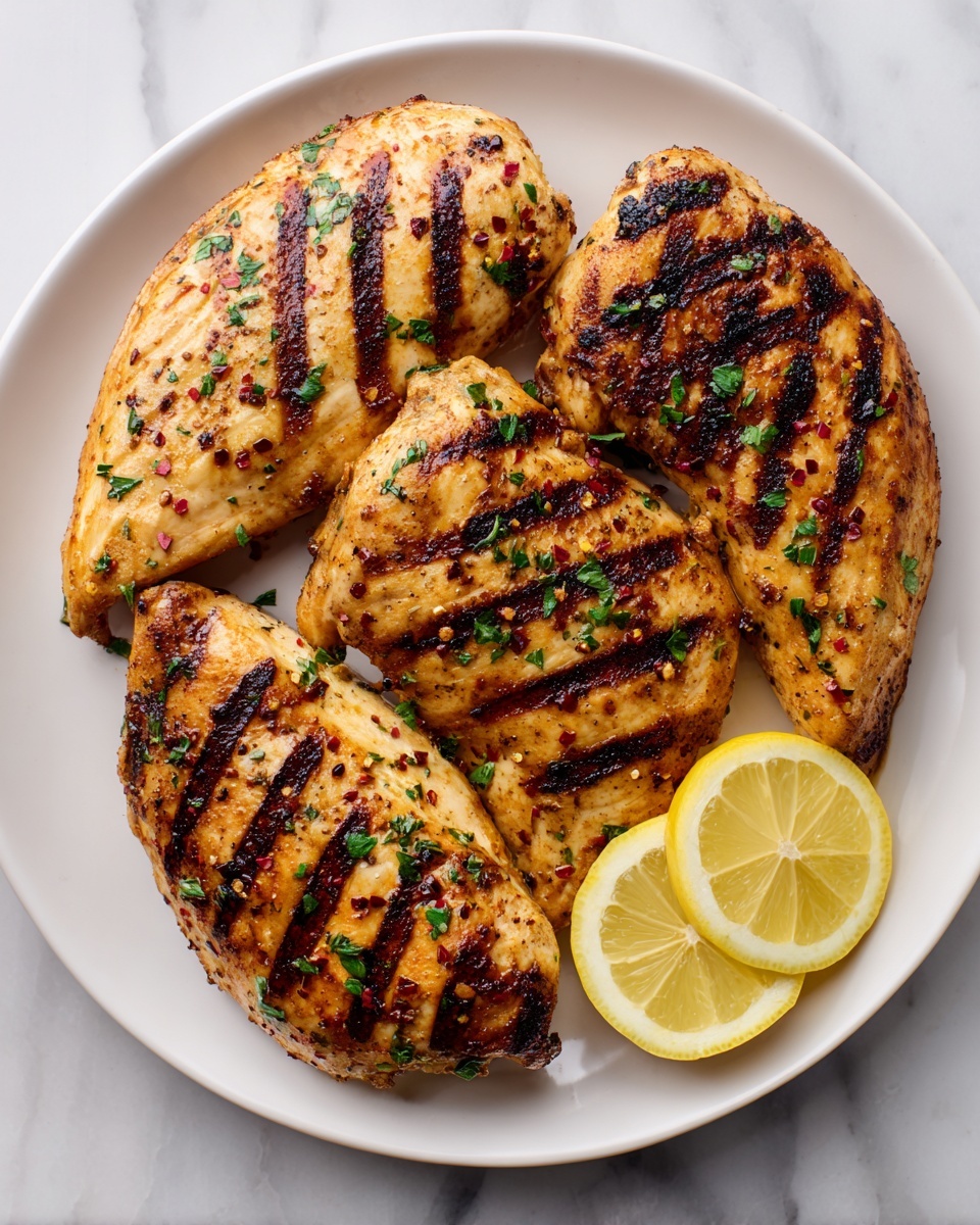 Oven-Baked Greek Chicken Breast Recipe - Recipe Image