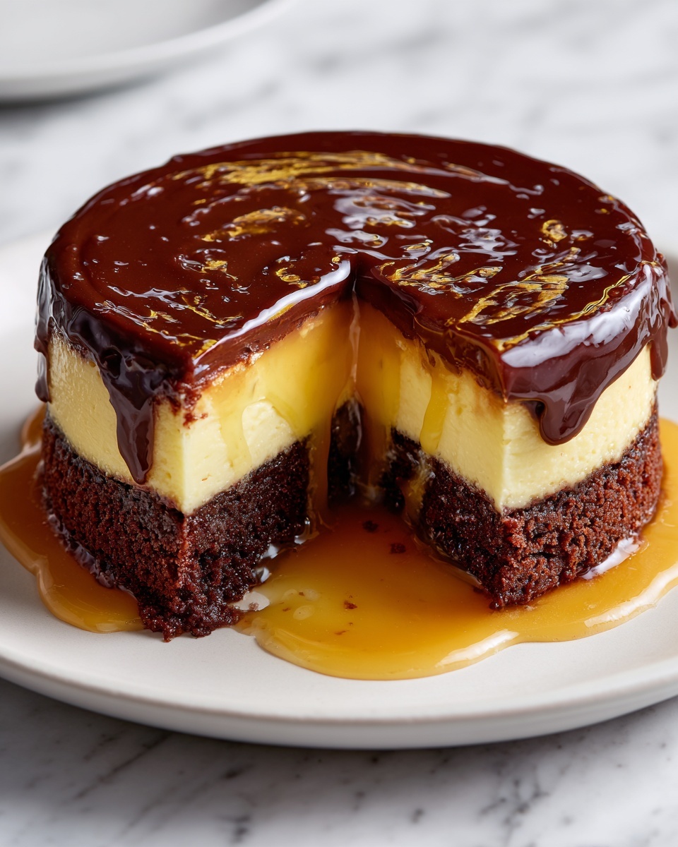 Magic Melt Chocoflan Recipe - Recipe Image