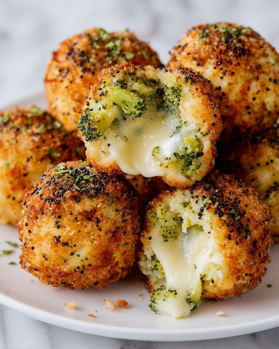Baked Broccoli Cheese Balls Recipe - Recipe Image