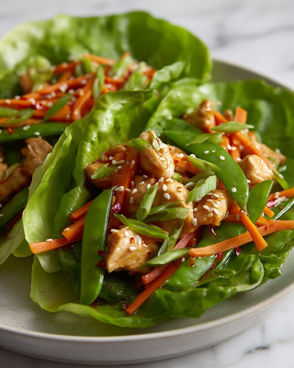 Thai Chicken Lettuce Wraps Recipe - Recipe Image