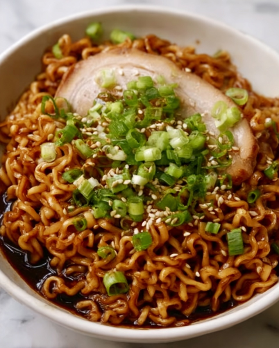 Easy Saucy Ramen Noodles Recipe - Recipe Image