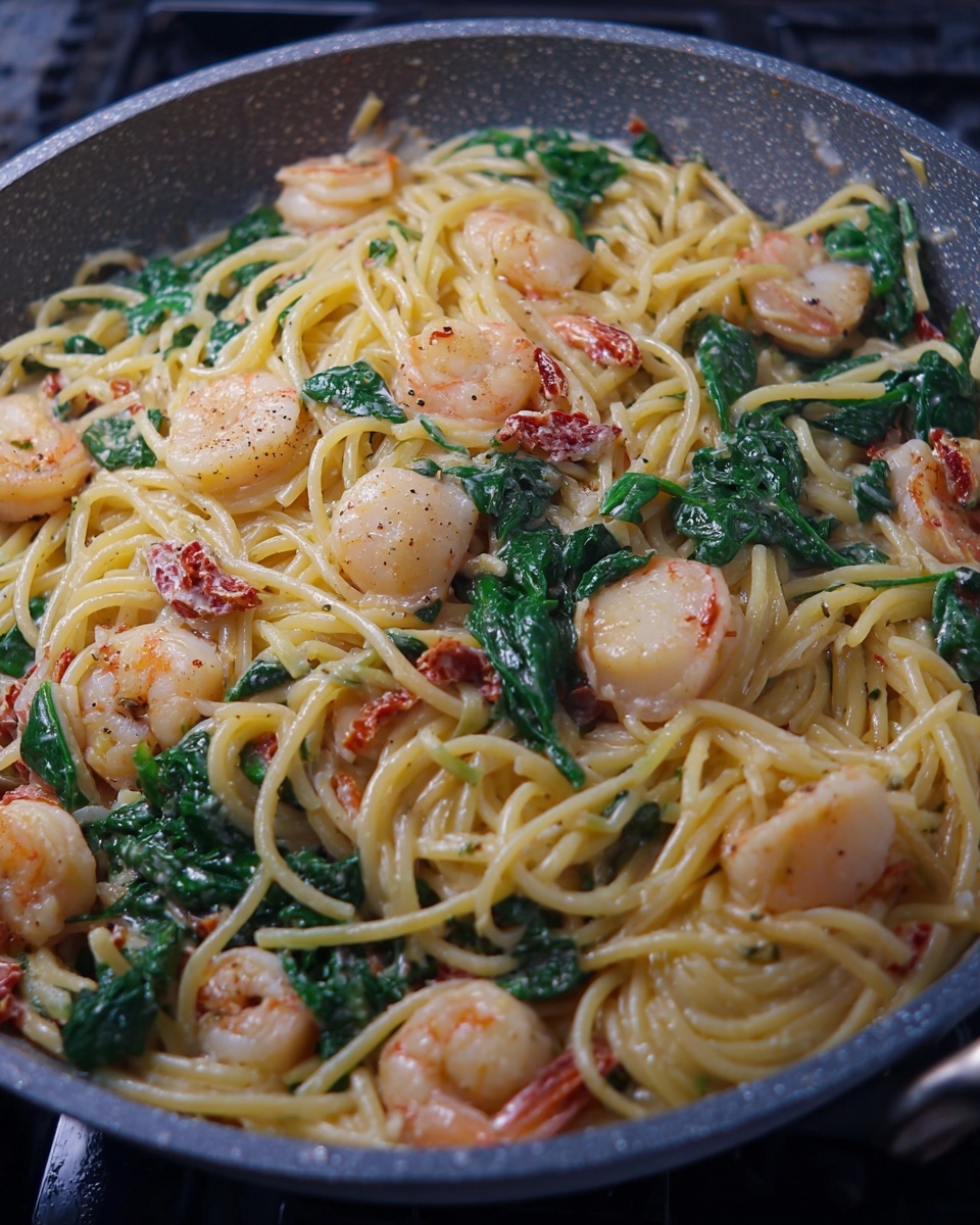 Shrimp and Steak Noodles Recipe - Recipe Image