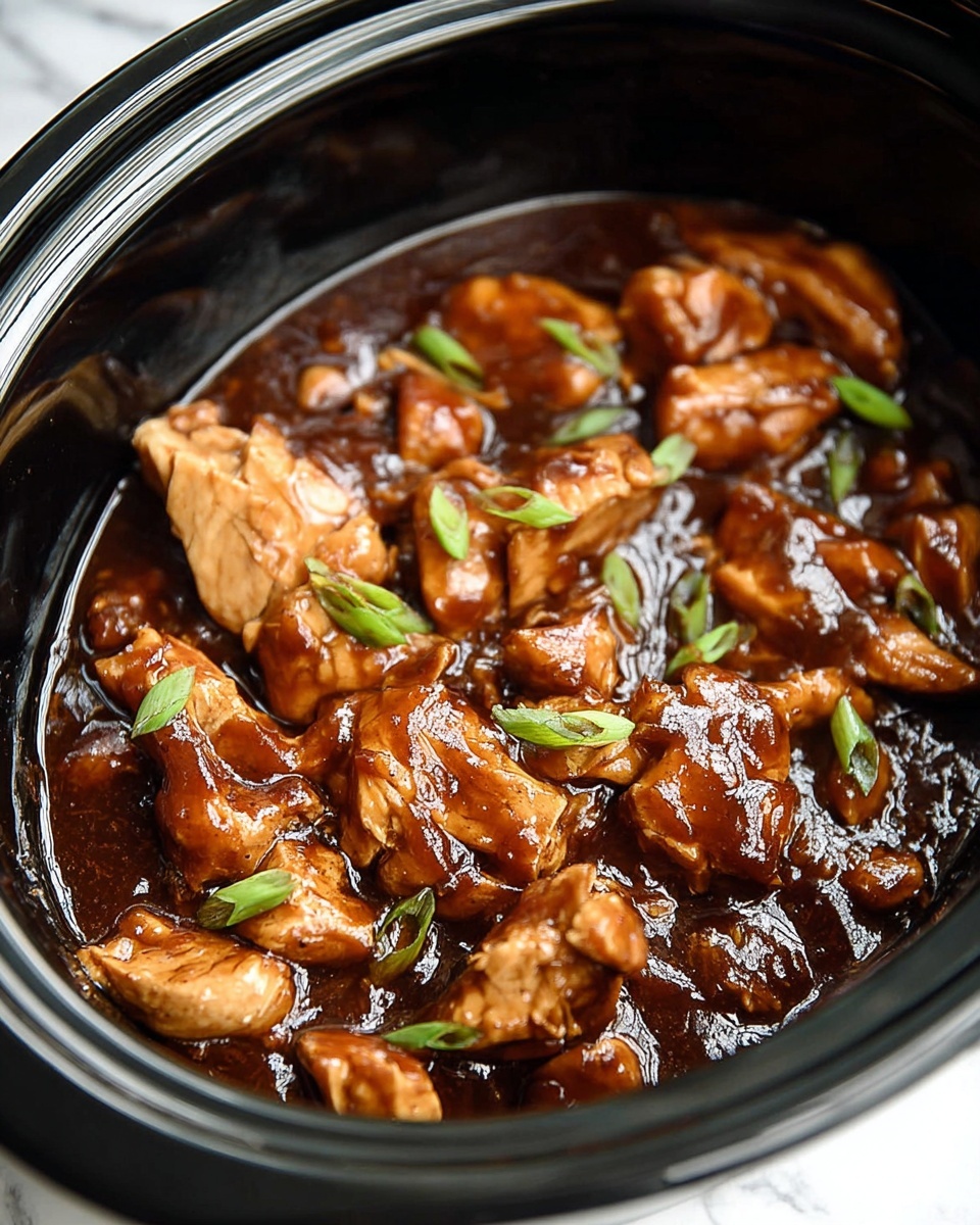 Slow Cooker Honey Garlic Chicken: An Incredible Ultimate Recipe - Recipe Image