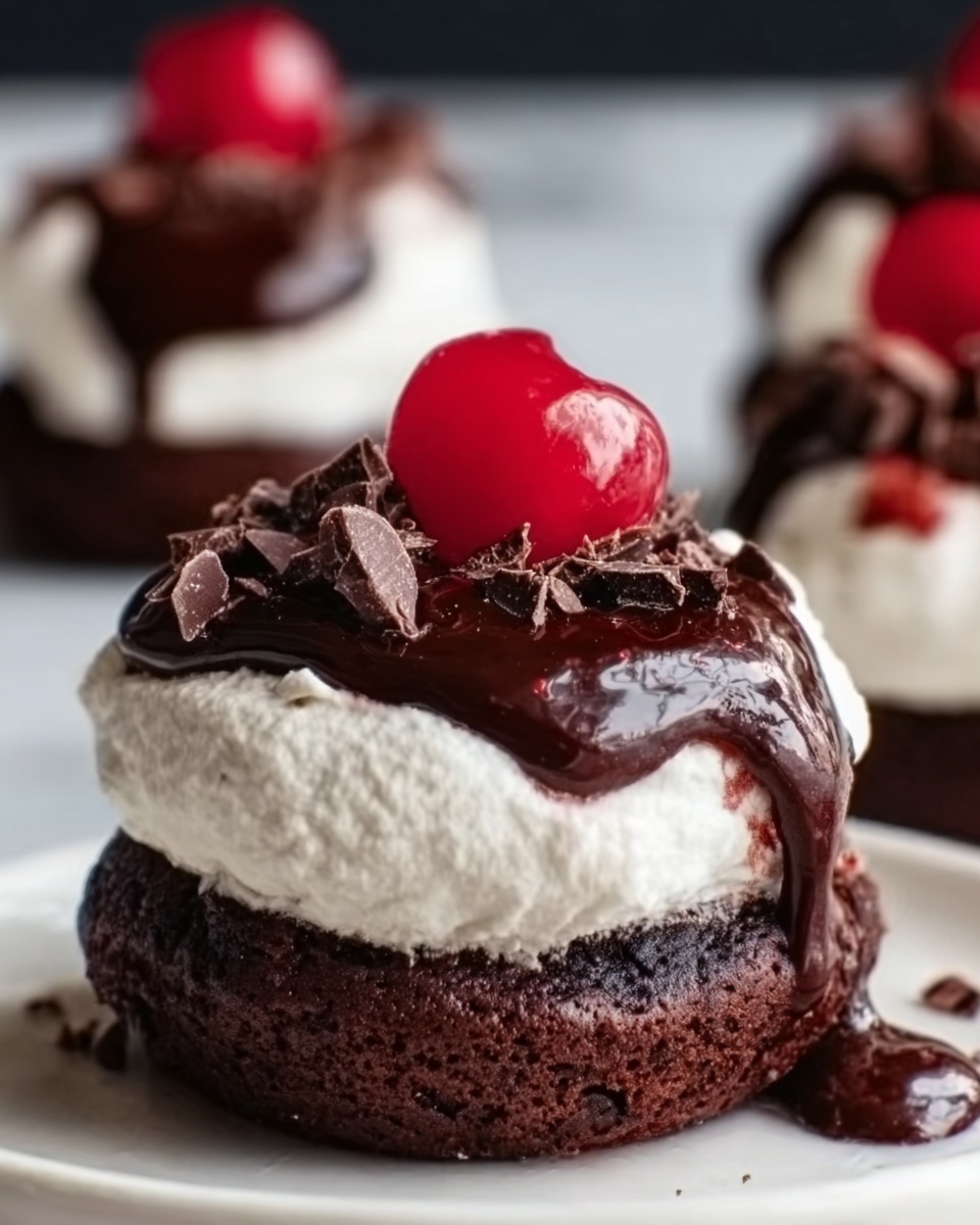 Black Forest Flourless Brownie Cookies Recipe - Recipe Image