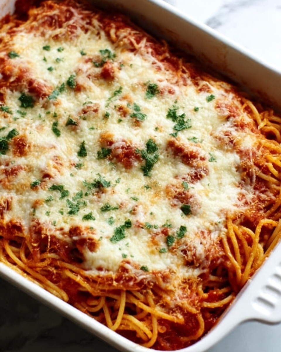 Baked Spaghetti with Cream Cheese Recipe - Recipe Image