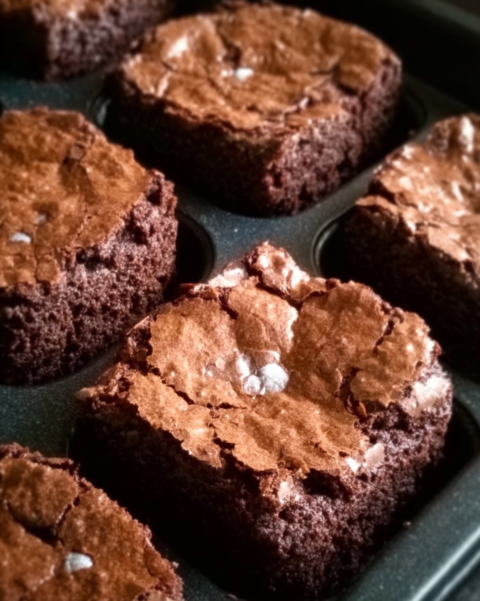 Crispy Edge Brownie Bites Recipe - Recipe Image