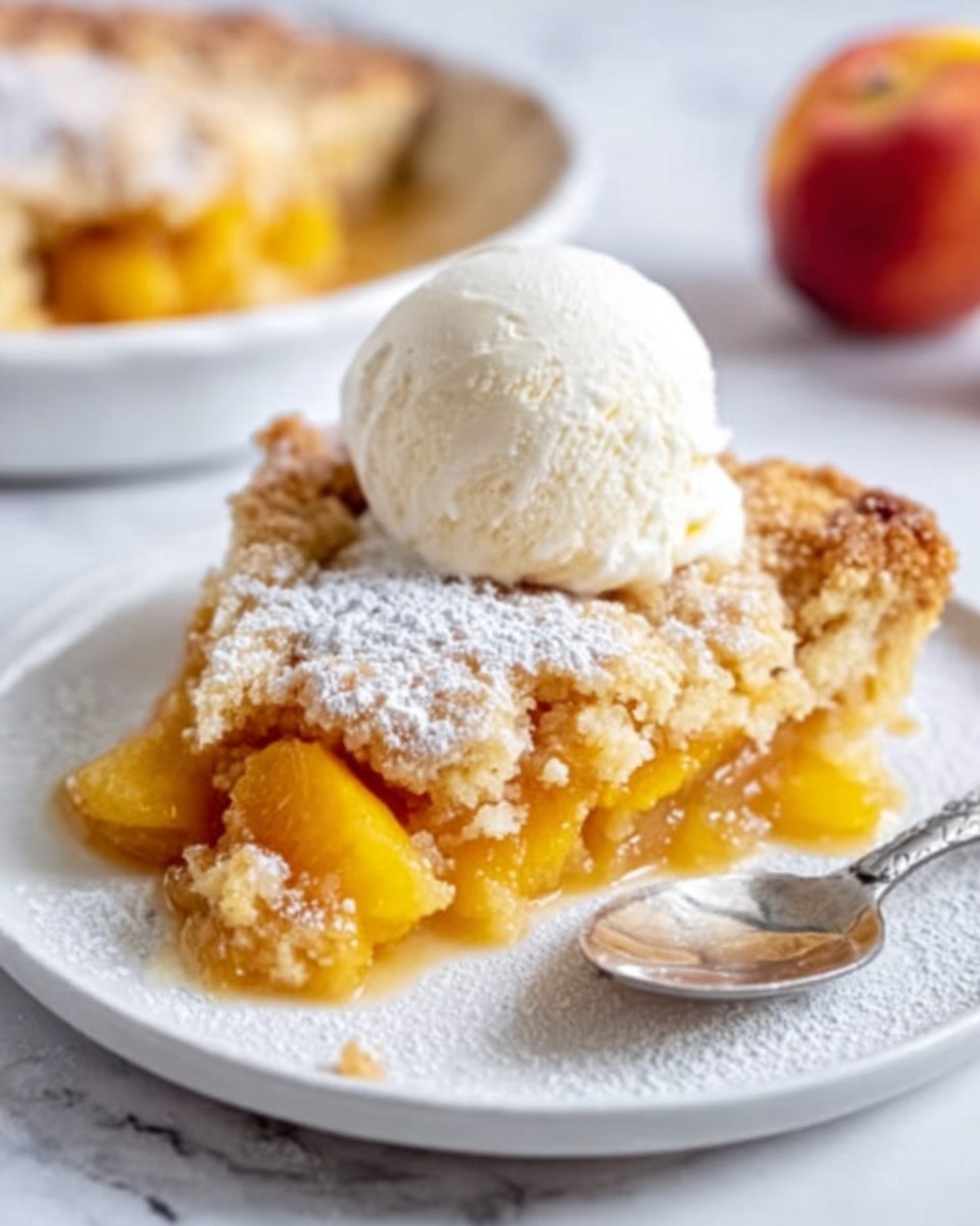 Easy Peach Cobbler Recipe - Recipe Image