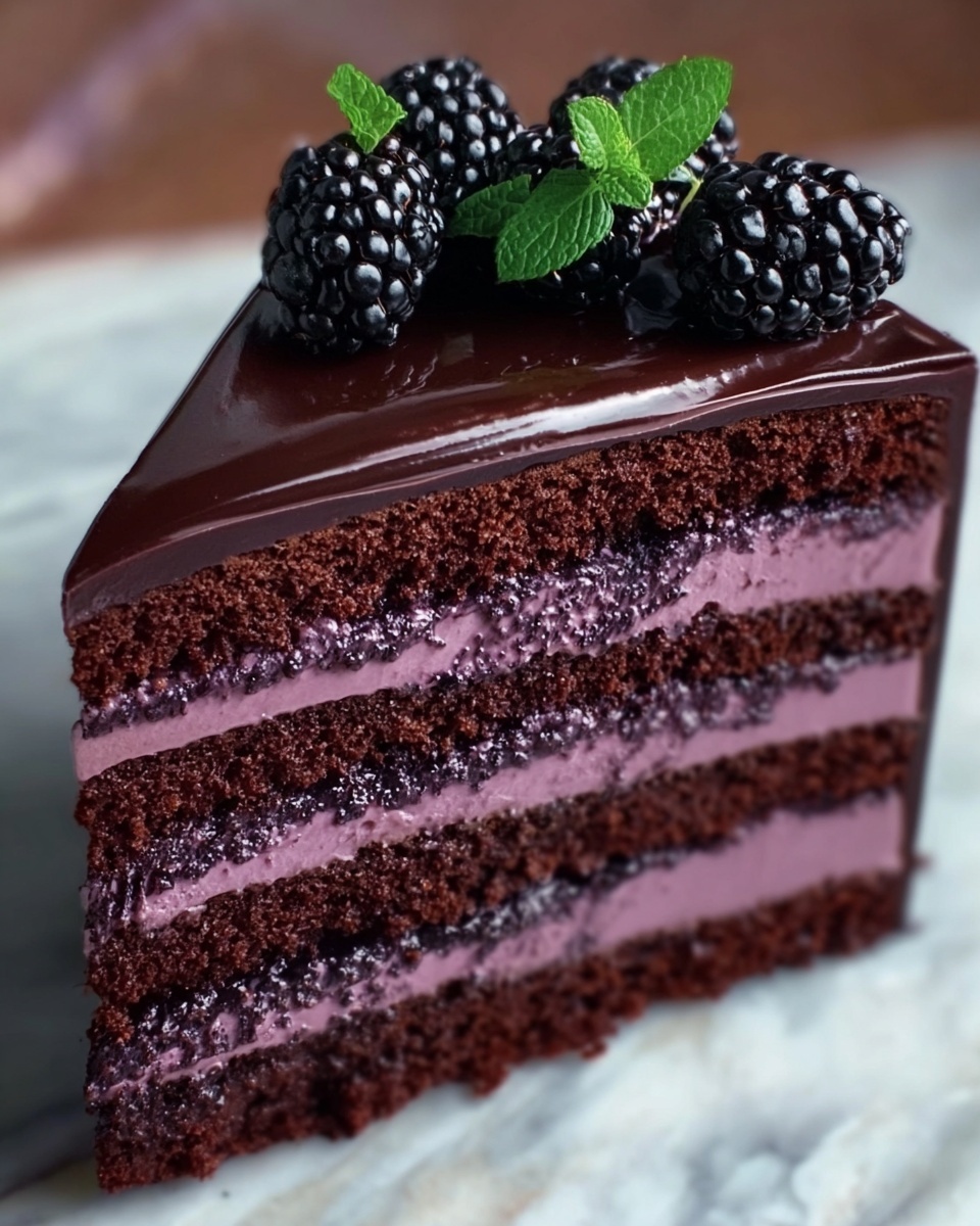 Dark Romance Cake Recipe - Recipe Image