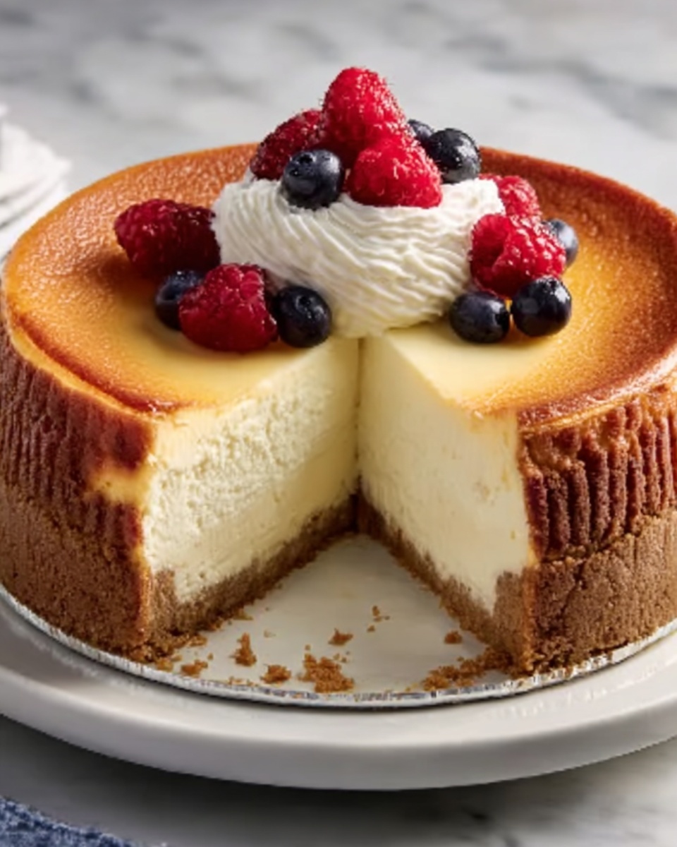 Classic Creamy Cheesecake Recipe - Recipe Image