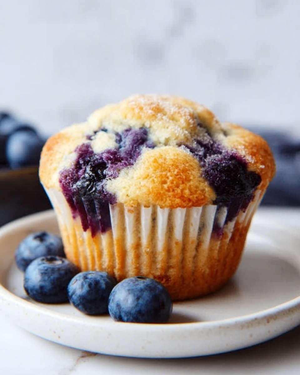Homemade Blueberry Muffins Recipe - Recipe Image