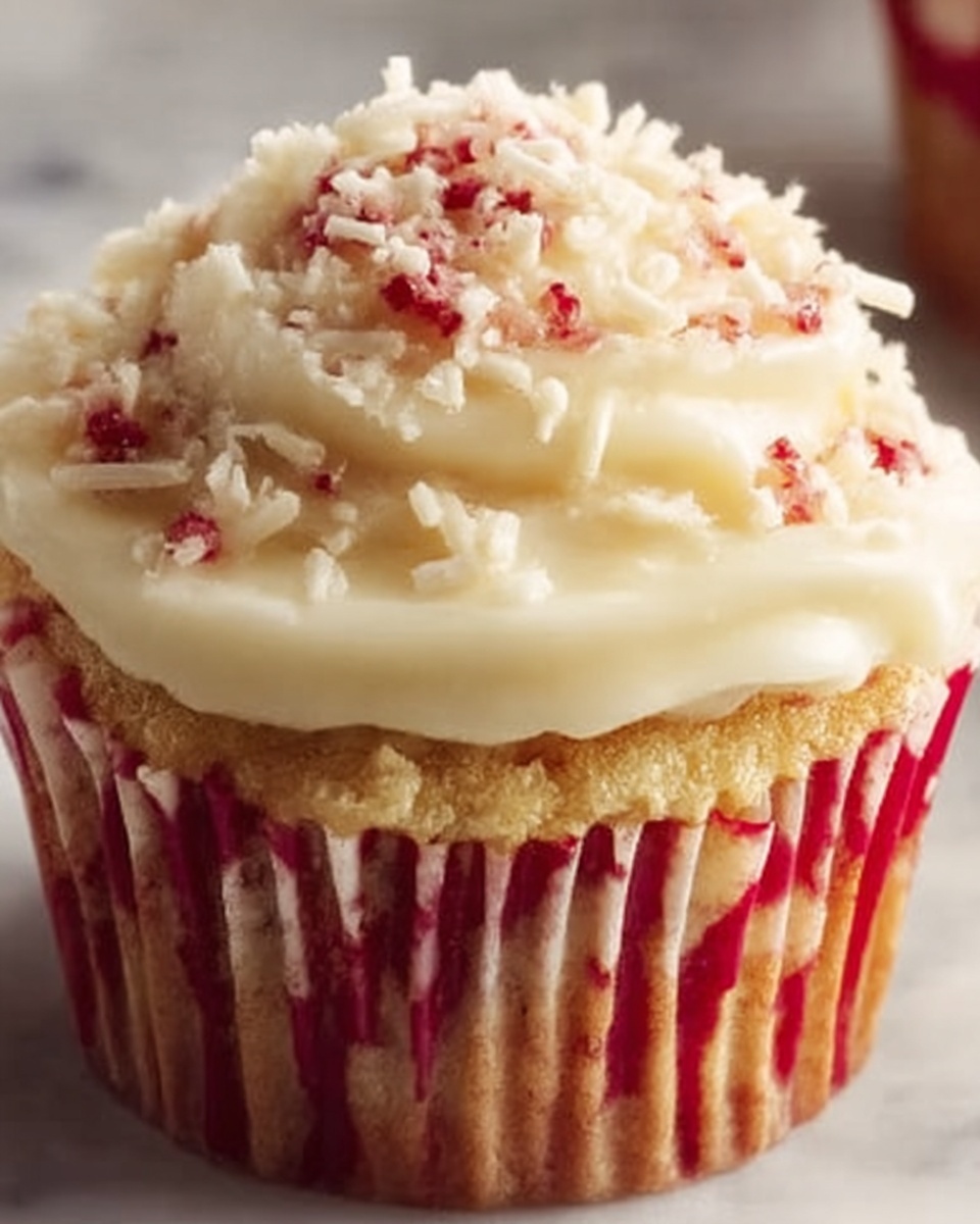 Raspberry Vanilla Cream Cheese Cupcakes Recipe - Recipe Image