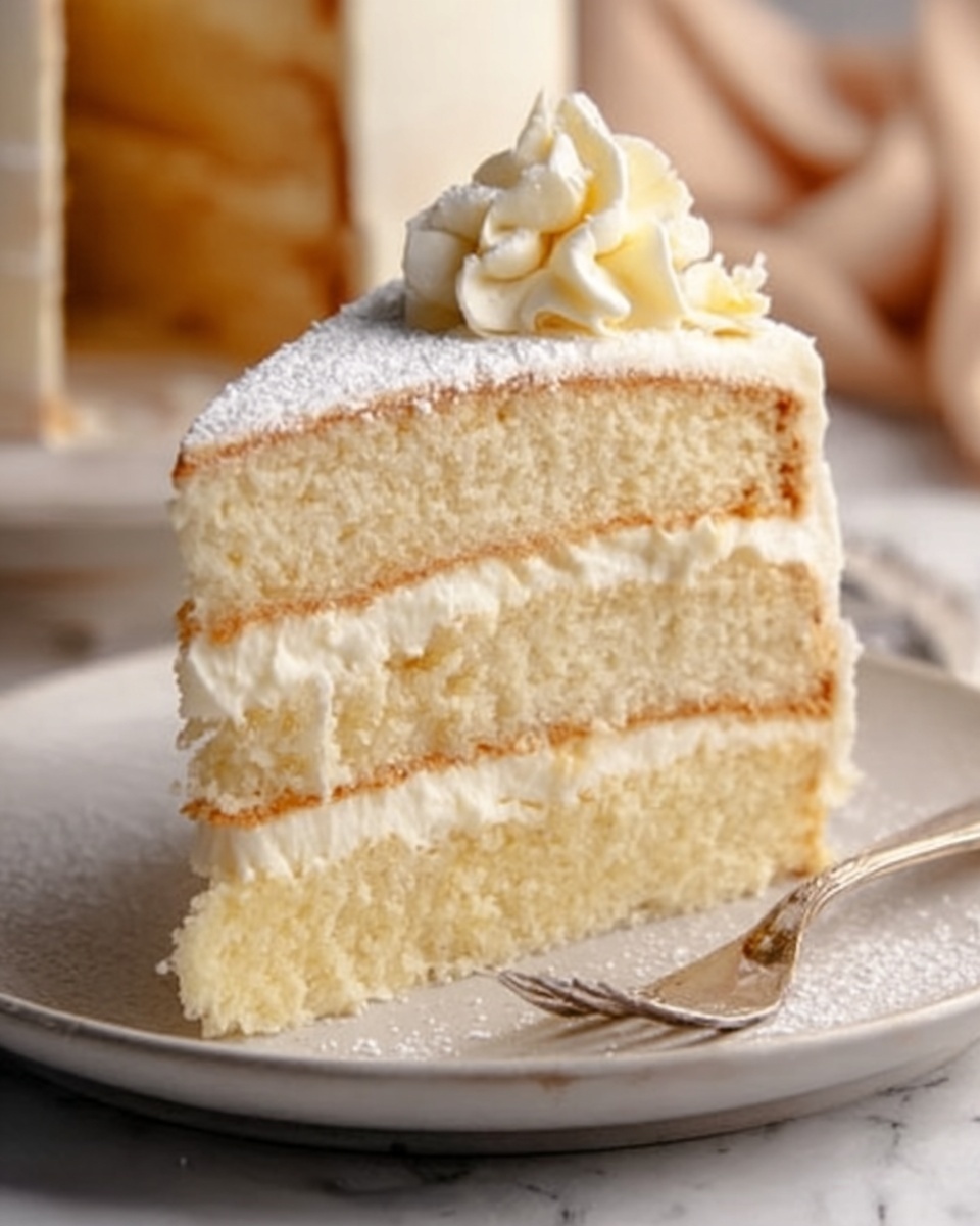 Vanilla Custard Cake Recipe - Recipe Image