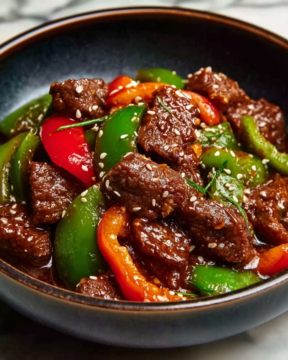 Pepper Steak in a Crock Pot Recipe - Recipe Image