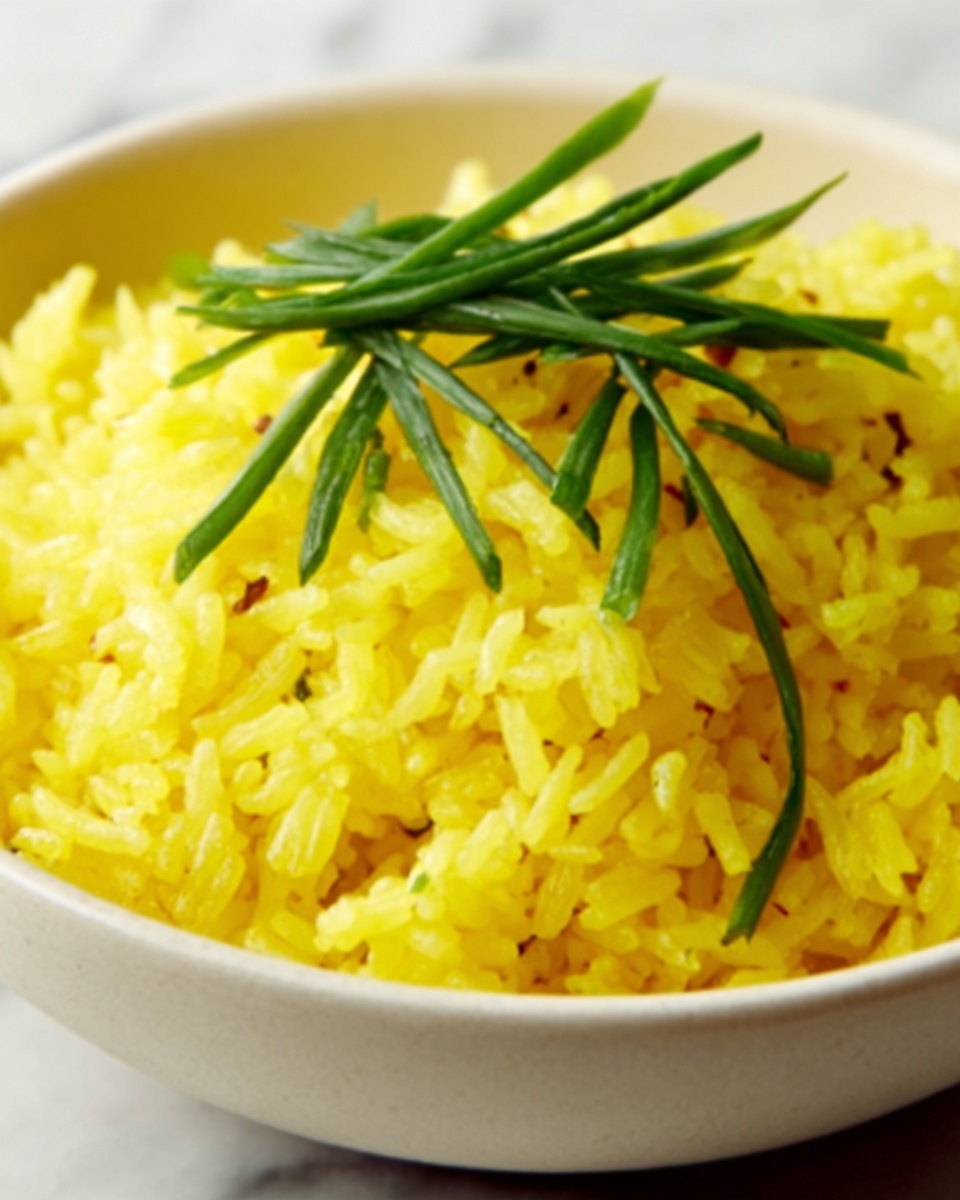 Creamy Turmeric Coconut Rice Recipe - Recipe Image