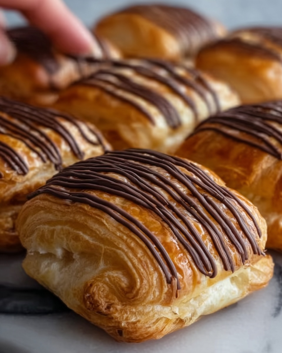 Nutella Puff Pastries Recipe - Recipe Image