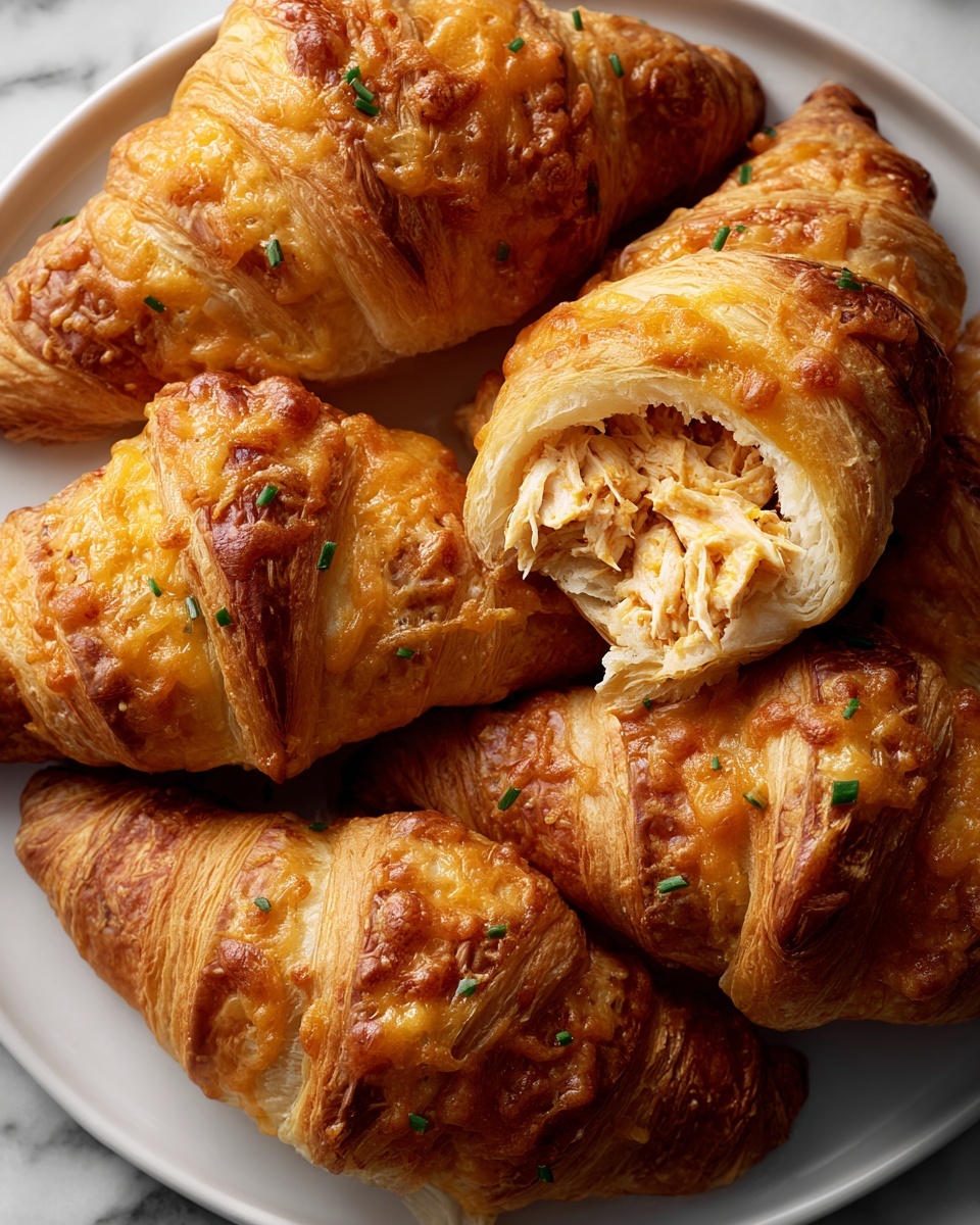 Cheesy Chicken Crescent Rolls Recipe - Recipe Image