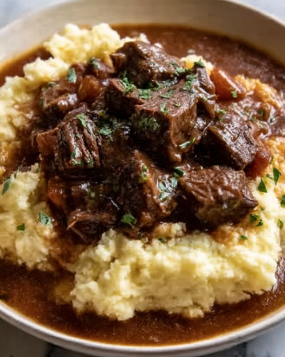 Instant Pot Pot Roast with Mashed Potatoes & Gravy Recipe - Recipe Image