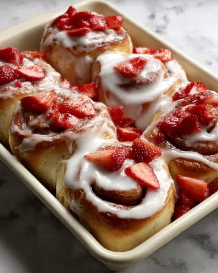 Strawberry Cheesecake Cinnabon Rolls Recipe