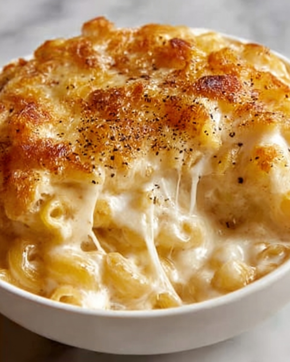 Parmesan Garlic Chicken Mac and Cheese Recipe - Recipe Image