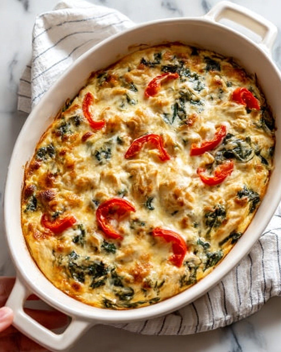 Creamy Chicken and Veggie Casserole Recipe - Recipe Image