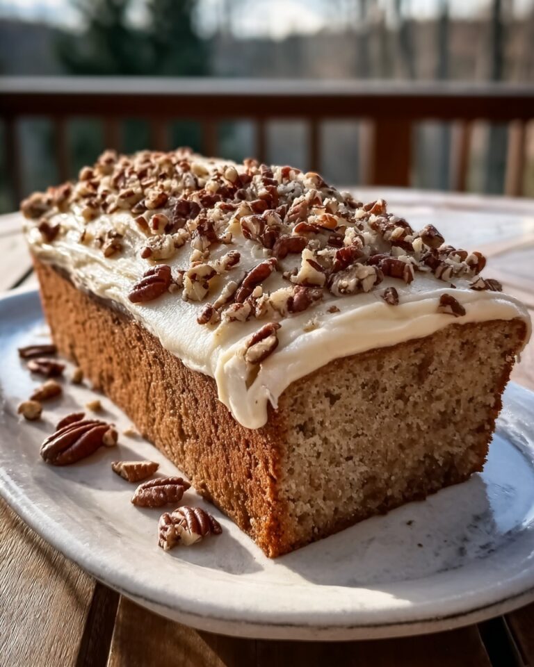 Hummingbird Bread with Cinnamon Cream Cheese Frosting Recipe