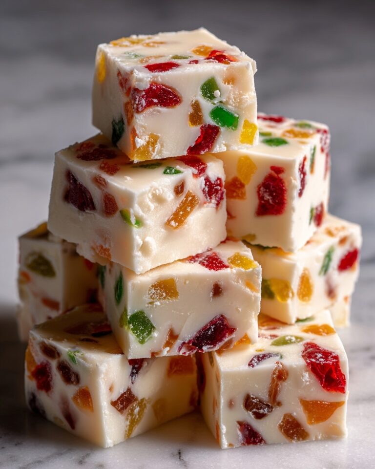 Easy Christmas Gumdrop Nougat Candy Recipe