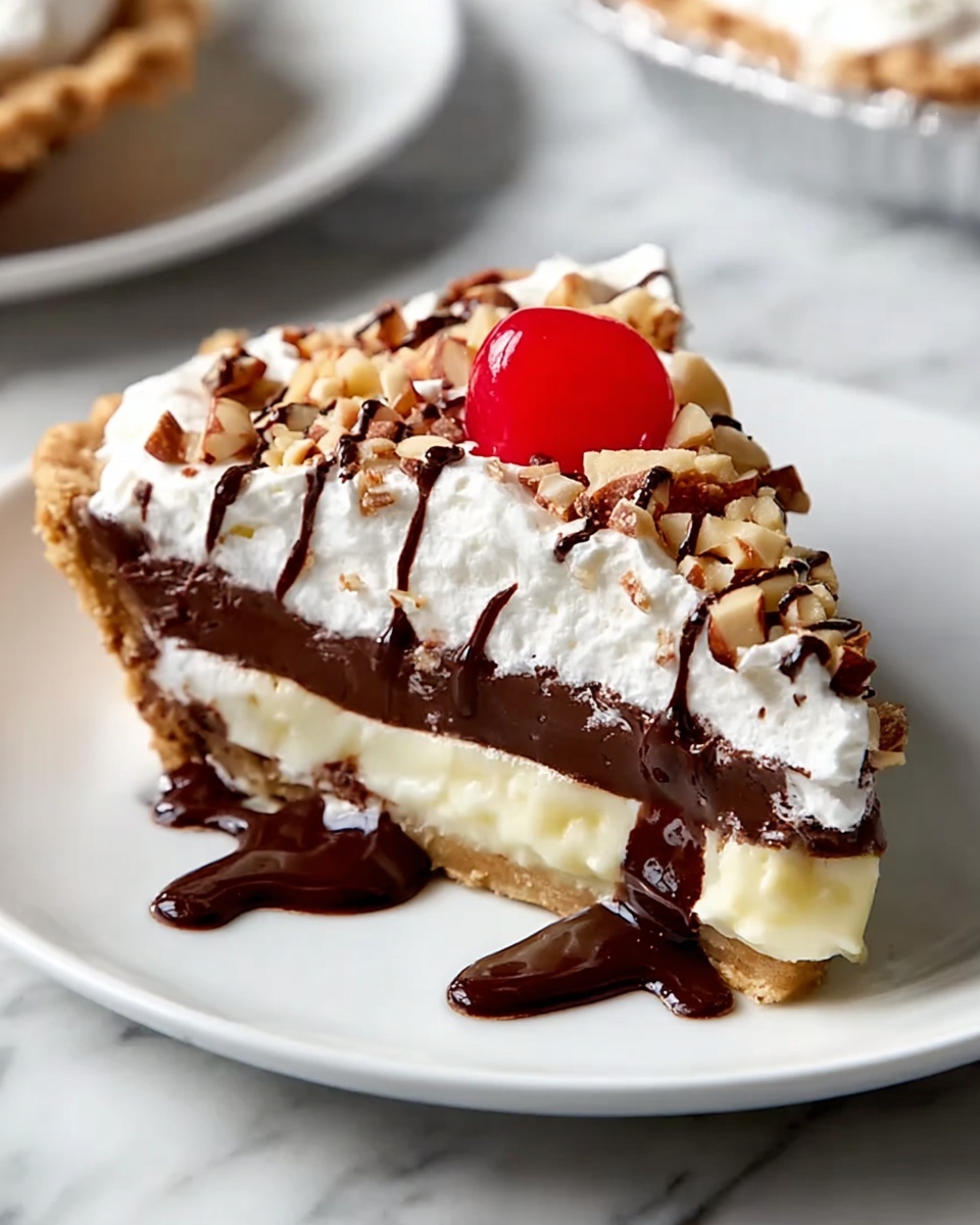 Banana Split Pie Recipe - Recipe Image