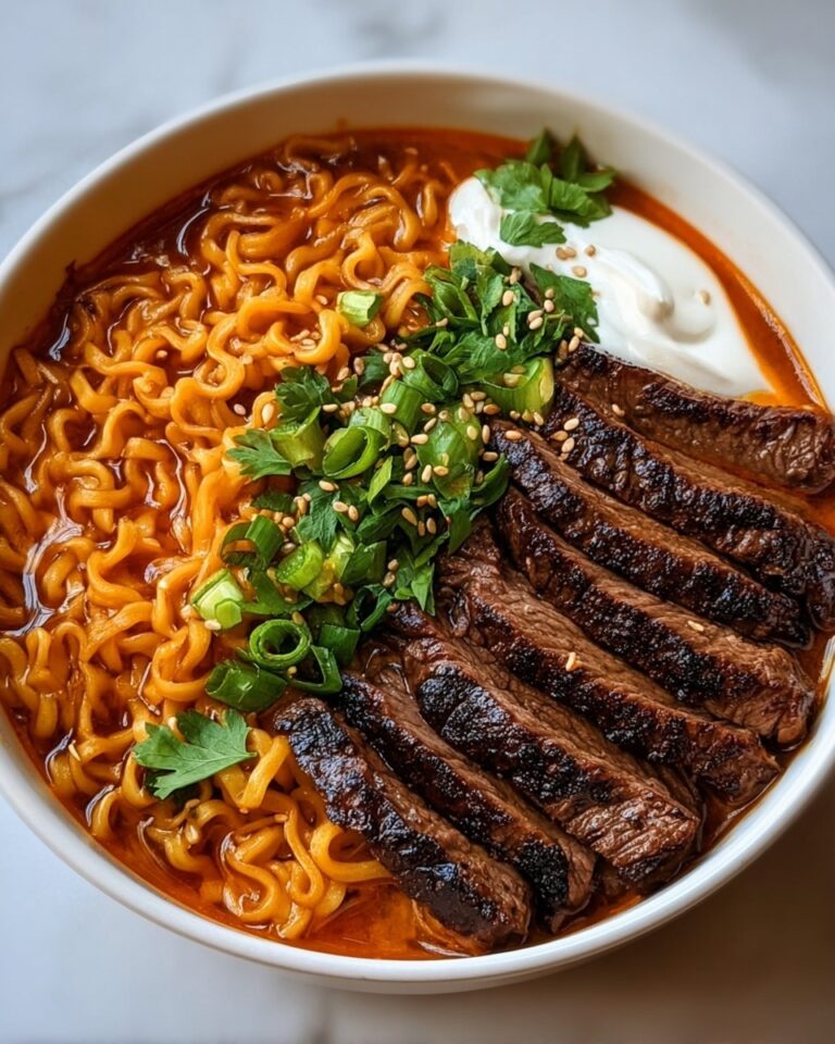 Spicy Korean Ramen Beef Recipe