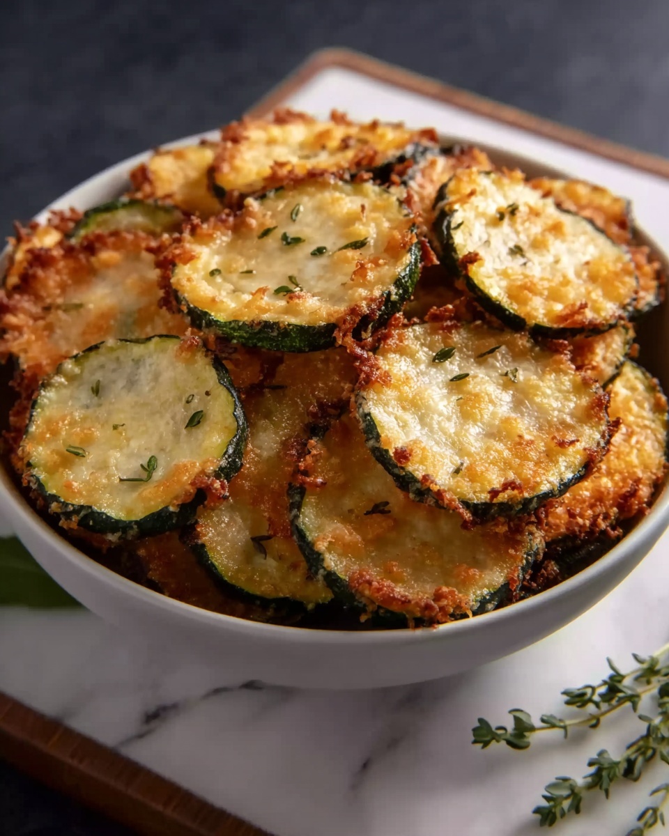 Crispy Air Fryer Zucchini Chips Recipe - Recipe Image