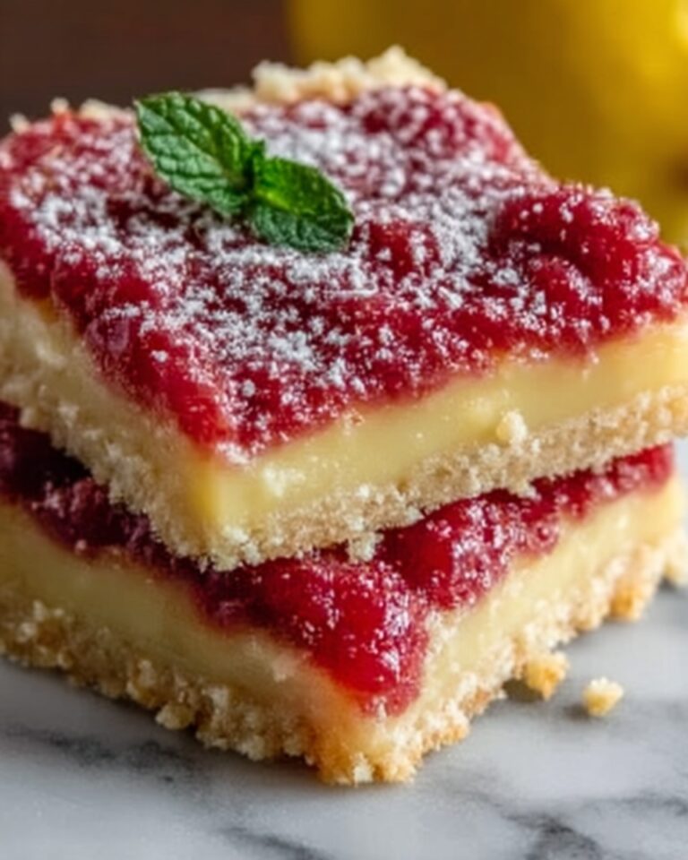 Raspberry Lemon Bars Recipe