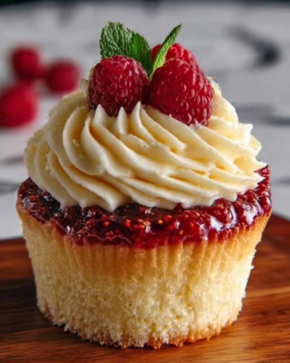 Luscious Lemon Raspberry Swirl Cheesecake Cups Recipe - Recipe Image