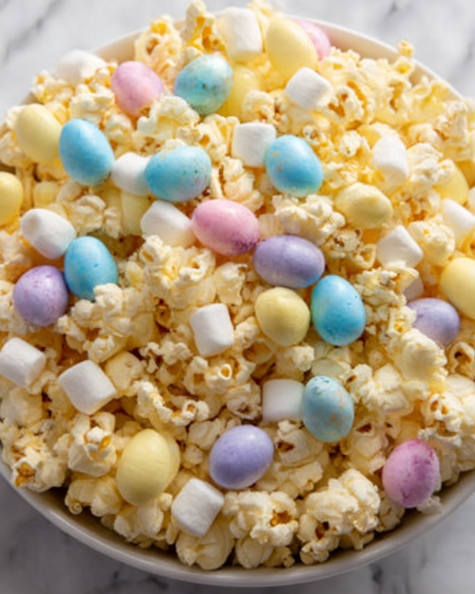 Easter Candy Popcorn Recipe - Recipe Image