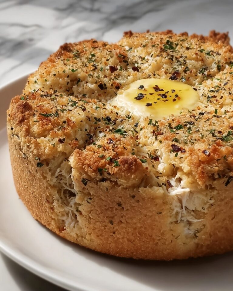 Crab Stuffed Cheddar Bay Biscuits with Lemon Butter Recipe
