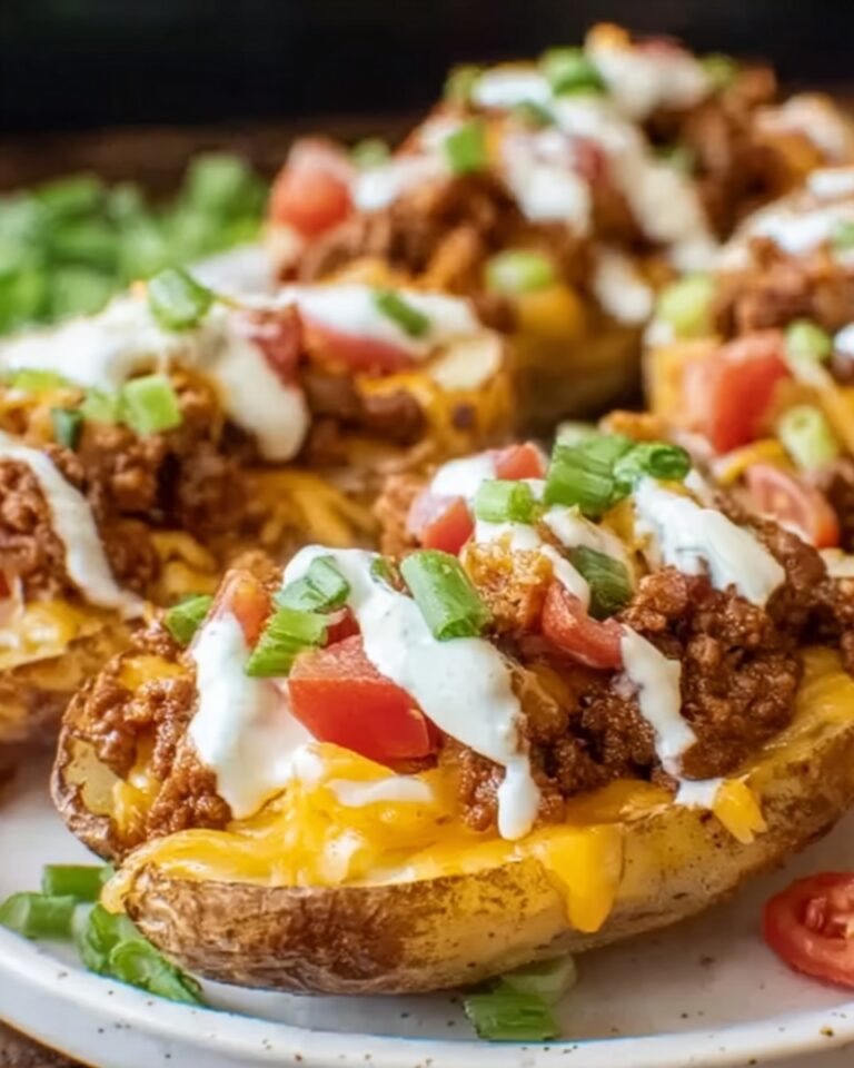 Cheesy Taco Potatoes Recipe