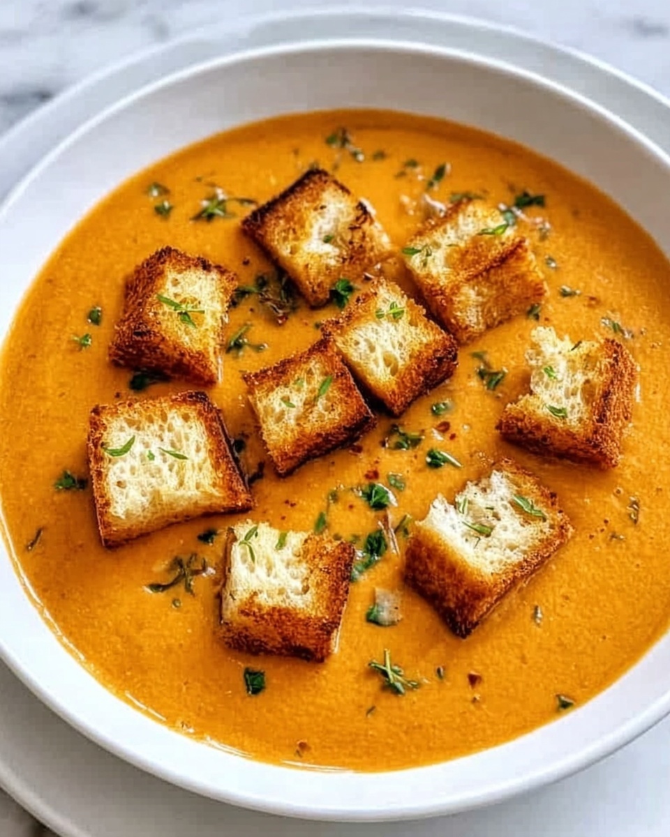 Roasted Tomato Basil Soup Recipe - Recipe Image