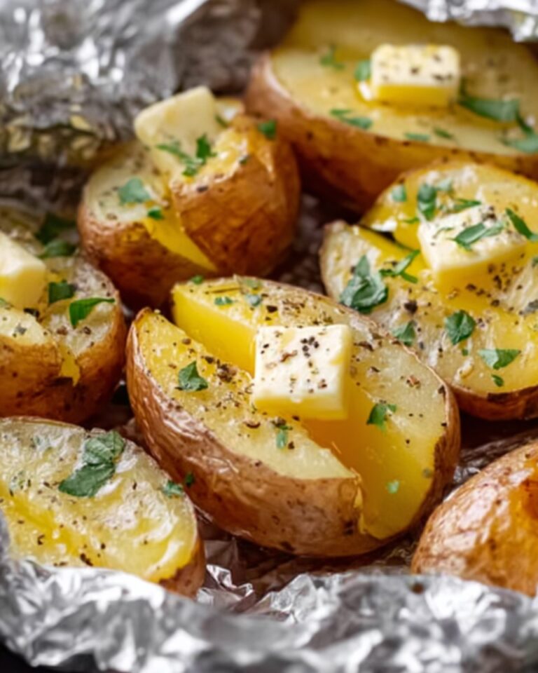 Crock Pot Foil-Wrapped Potatoes Recipe