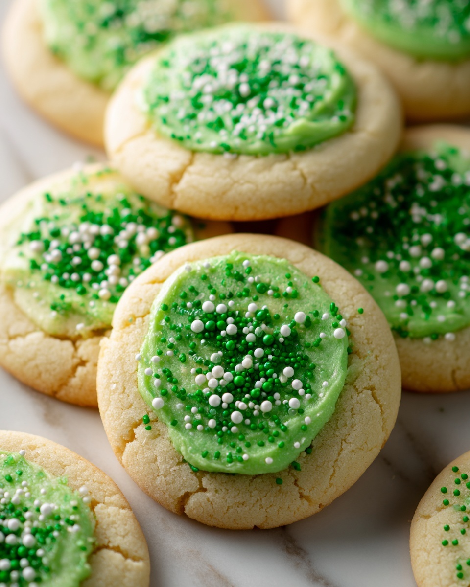 Italian Green Almond Cookies for St. Patrick’s Day Recipe - Recipe Image