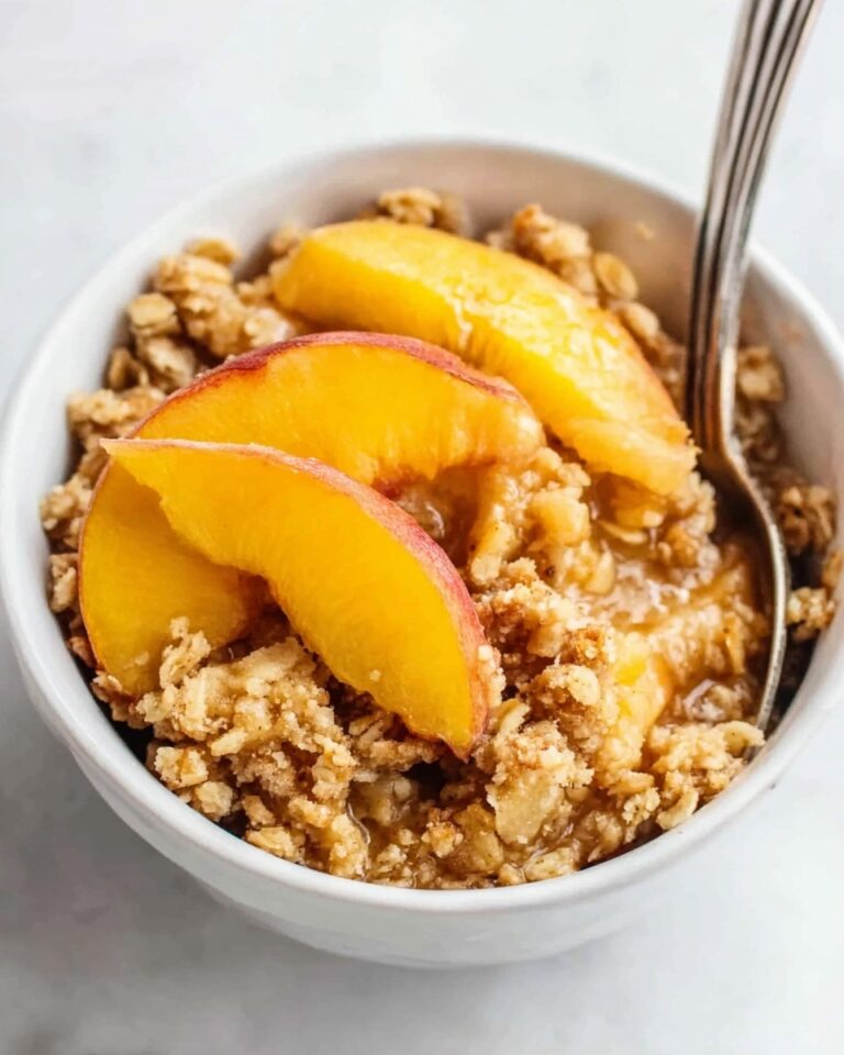 Peach Crisp Recipe