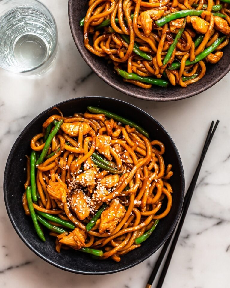 Slow Cooker Honey Garlic Chicken Noodles Recipe