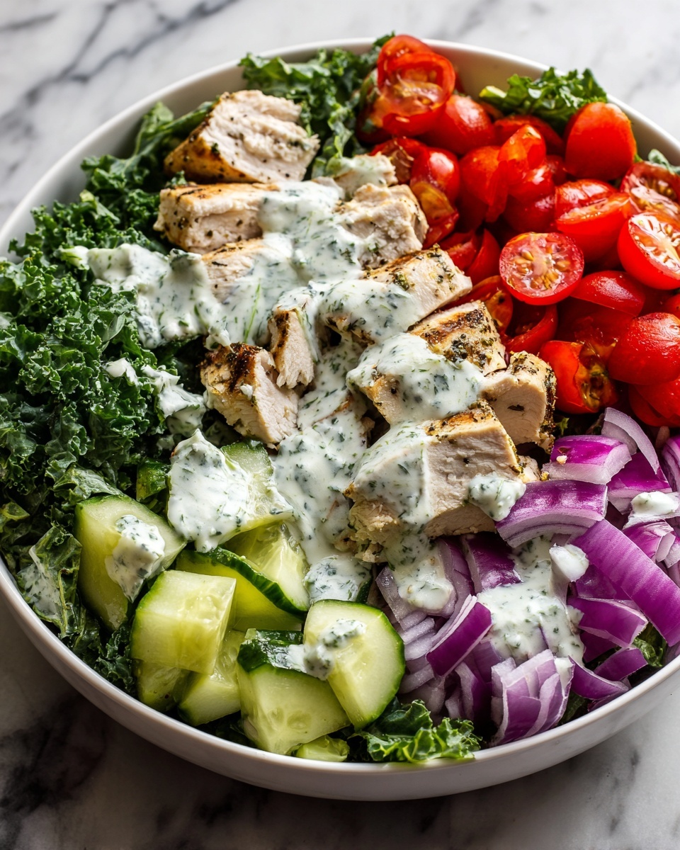 Tzatziki Chicken Salad Recipe - Recipe Image