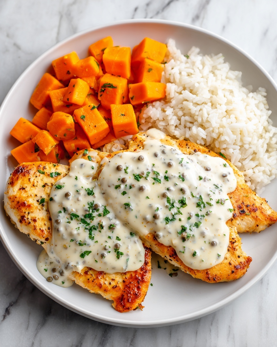 Cream Cheese Chicken Skillet Recipe - Recipe Image