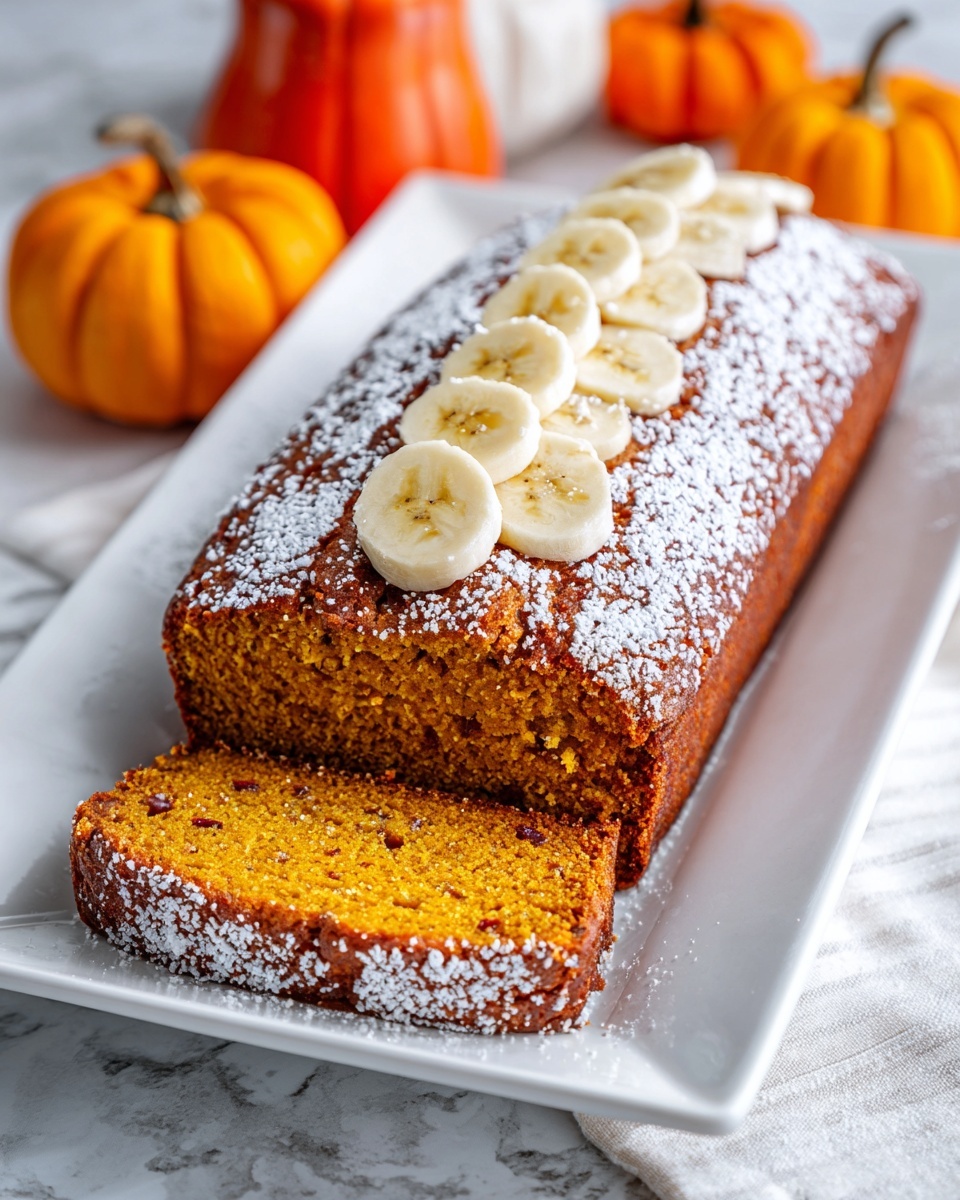 Pumpkin Banana Bread Recipe - Recipe Image