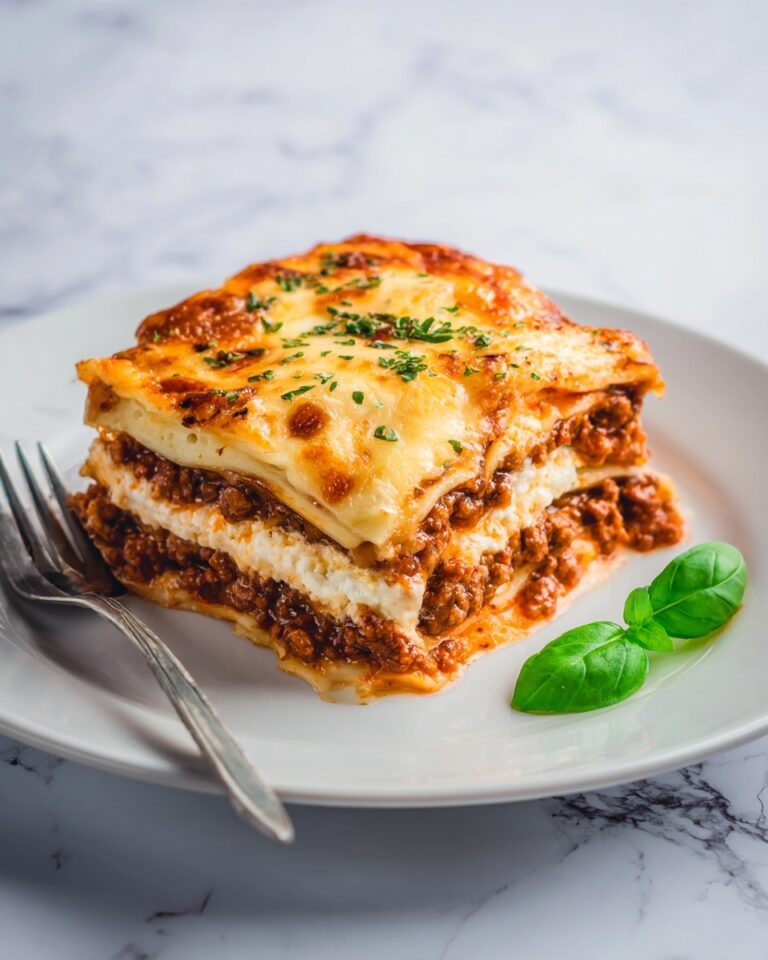 Classic Meat Lasagna Recipe