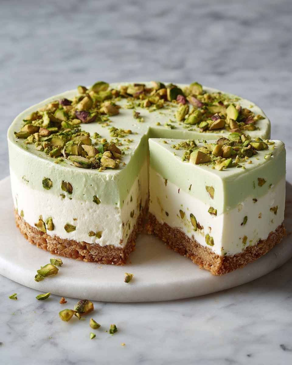 Tropical Pistachio Bliss Cake Recipe - Recipe Image