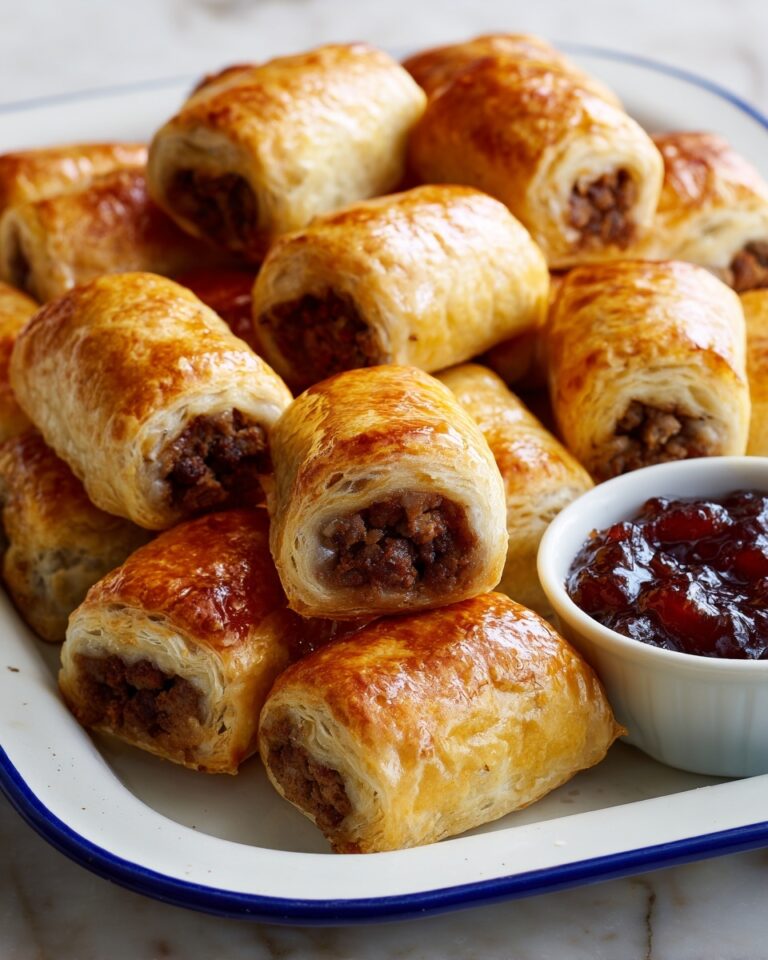 Cheese and Herb Sausage Rolls Recipe