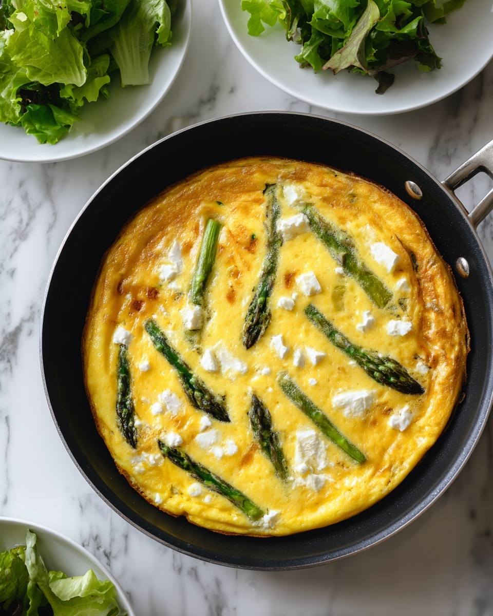 Asparagus-Mushroom Frittata Recipe - Recipe Image
