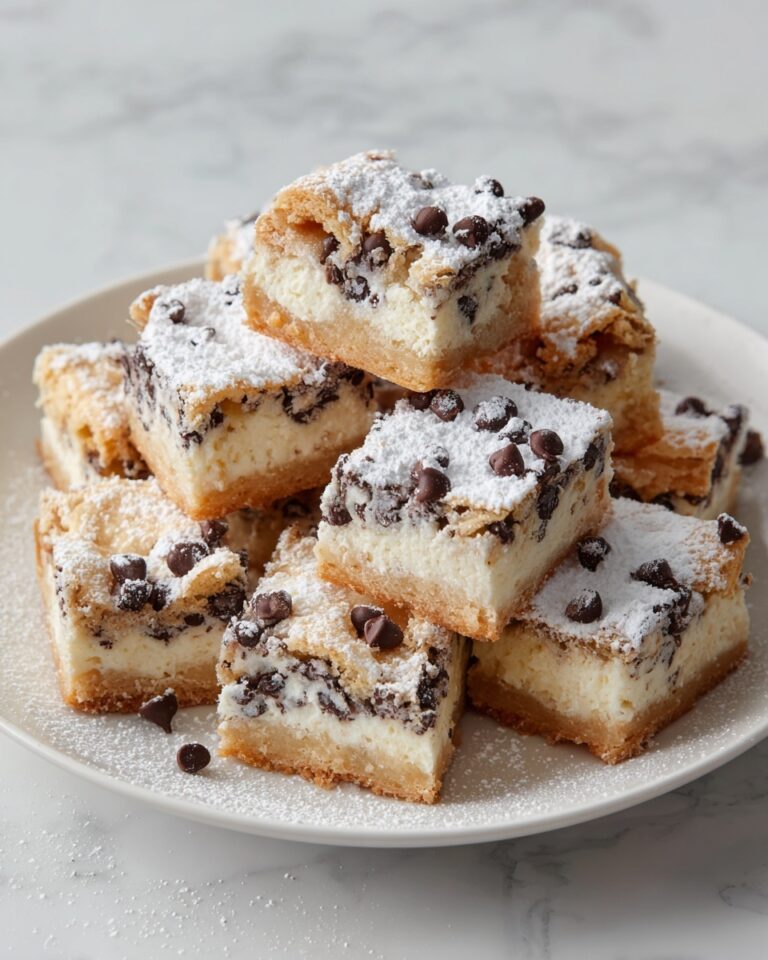 Cannoli Cheesecake Bars Recipe
