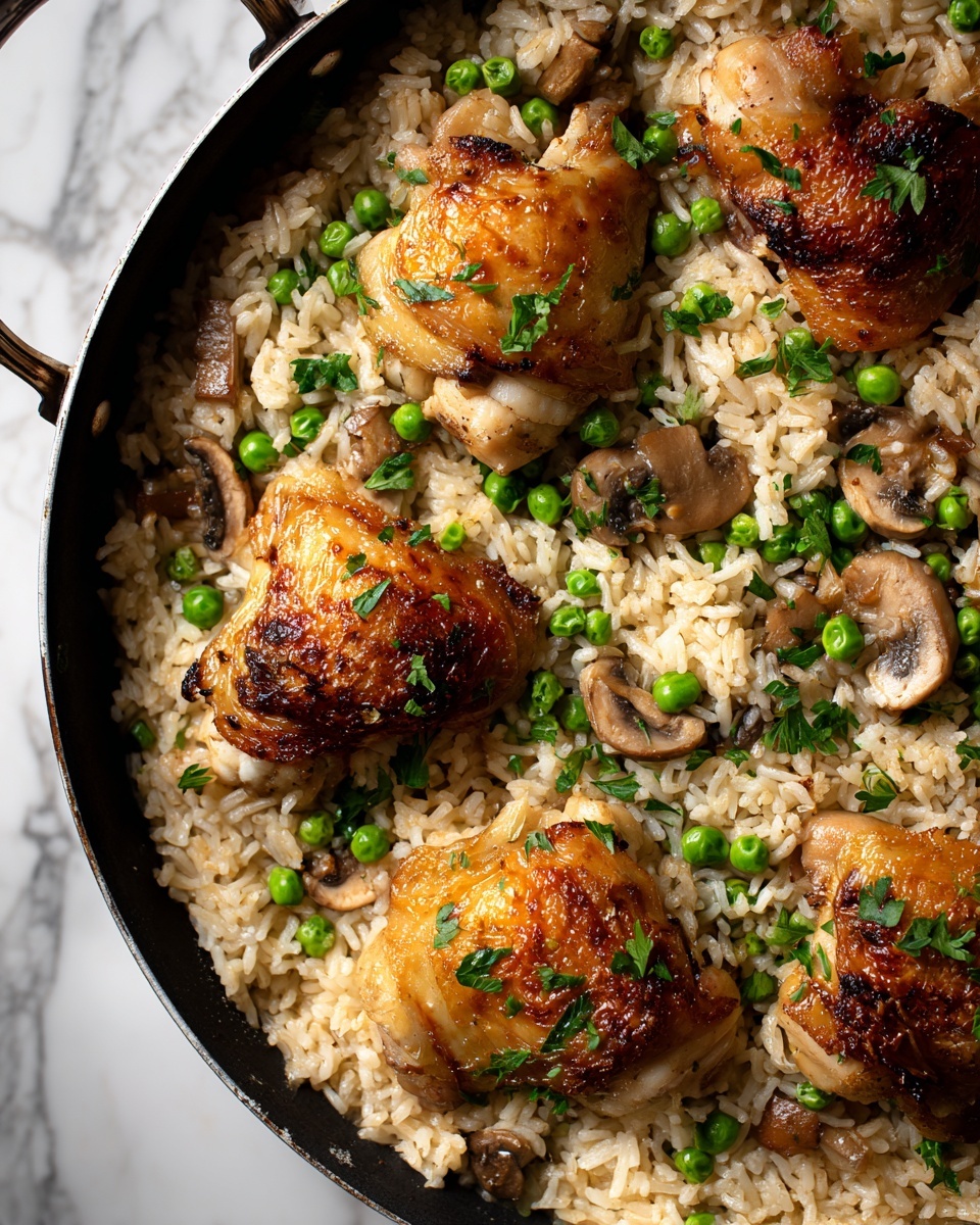 One Pot Chicken and Rice Recipe - Recipe Image