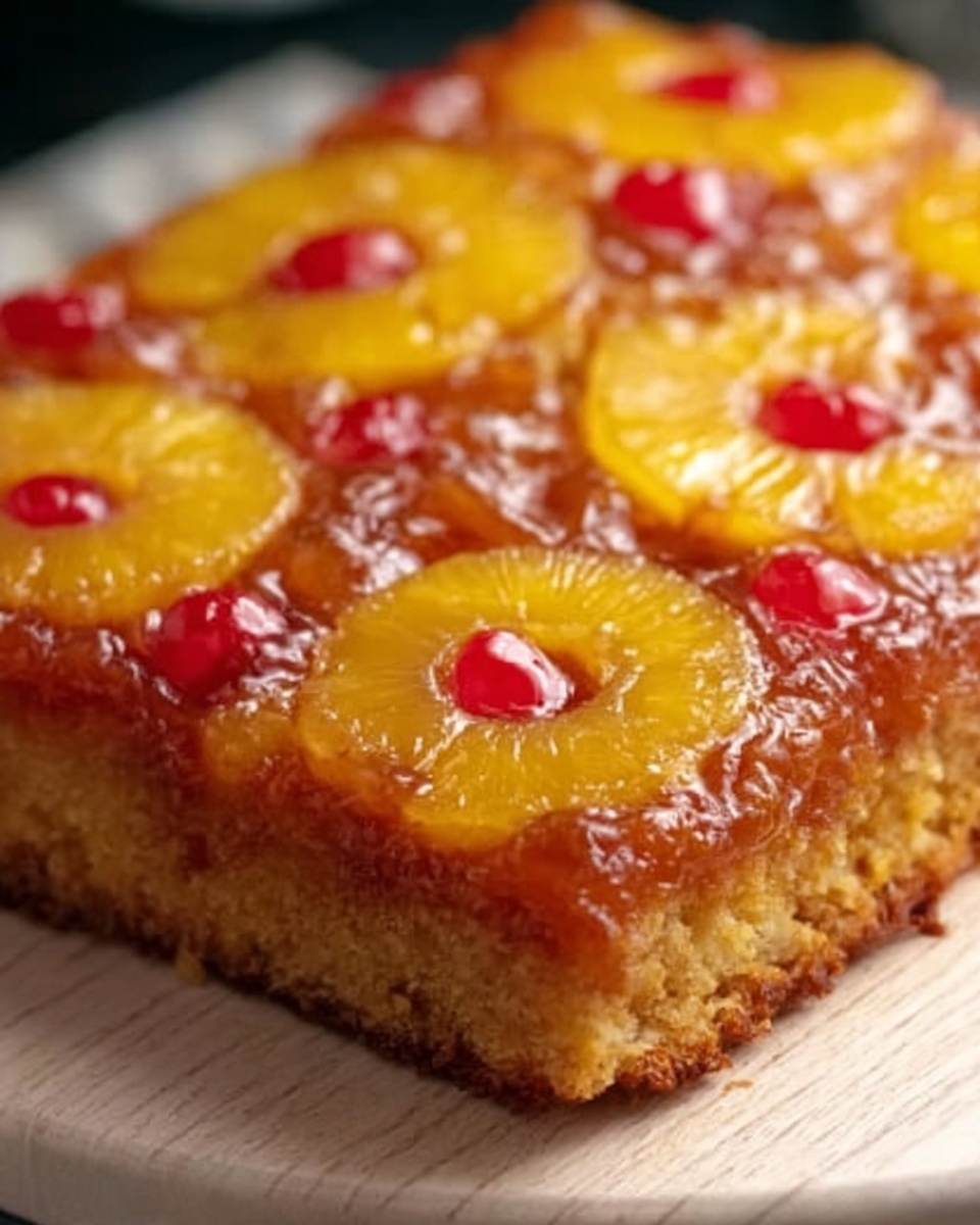 Easy Pineapple Upside Down Cake Recipe - Recipe Image