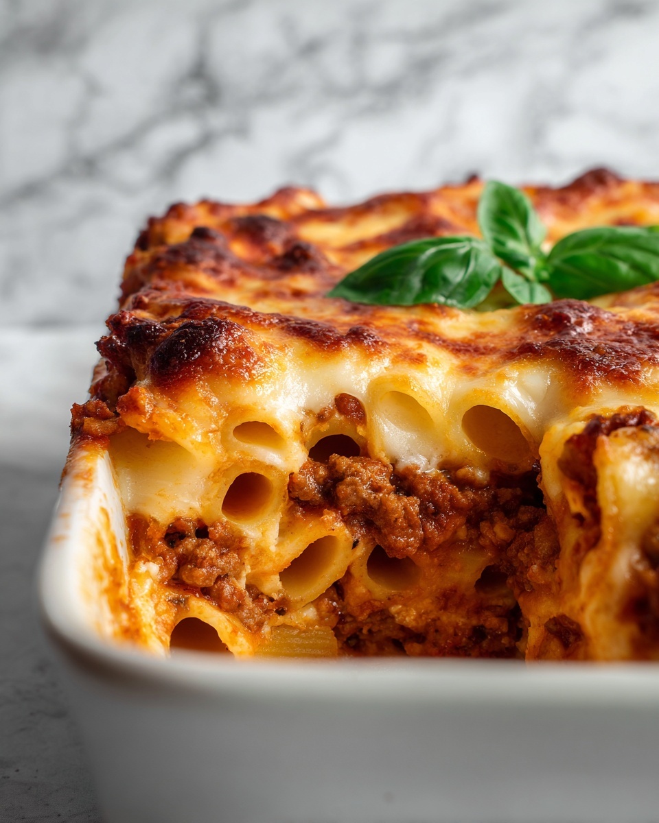 Rigatoni al Forno: An Amazing Ultimate Baked Pasta Dish Recipe - Recipe Image